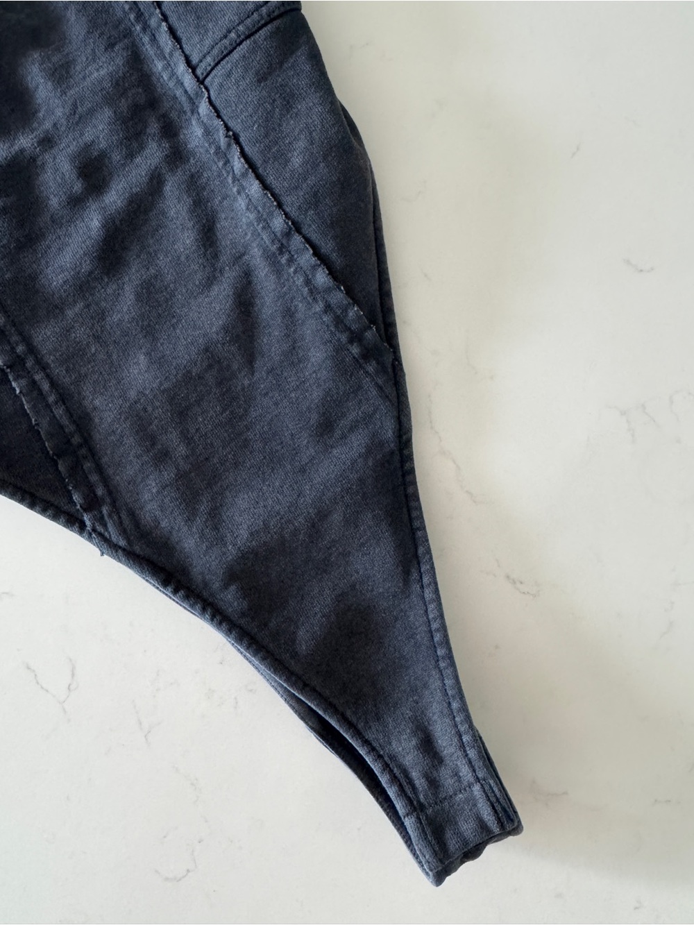Acne Studios Grey Washed Corset Bodysuit Size XS - Picture 3 of 7